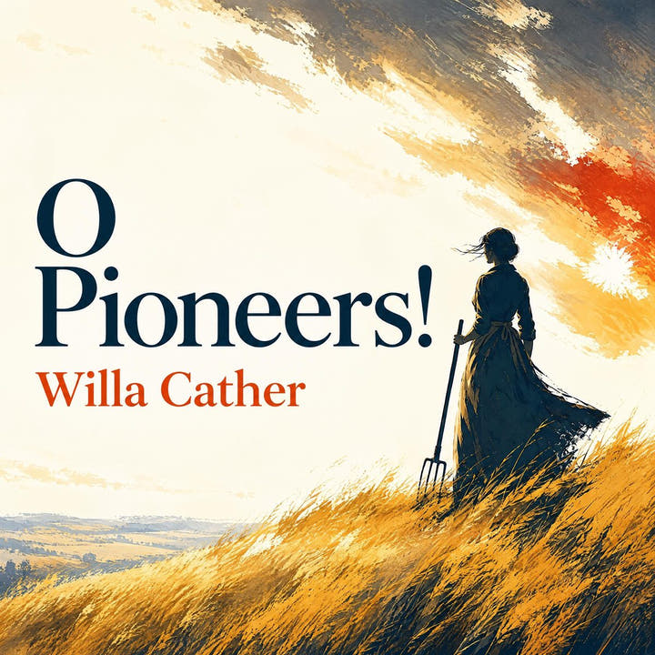O Pioneers!, the audiobook cover