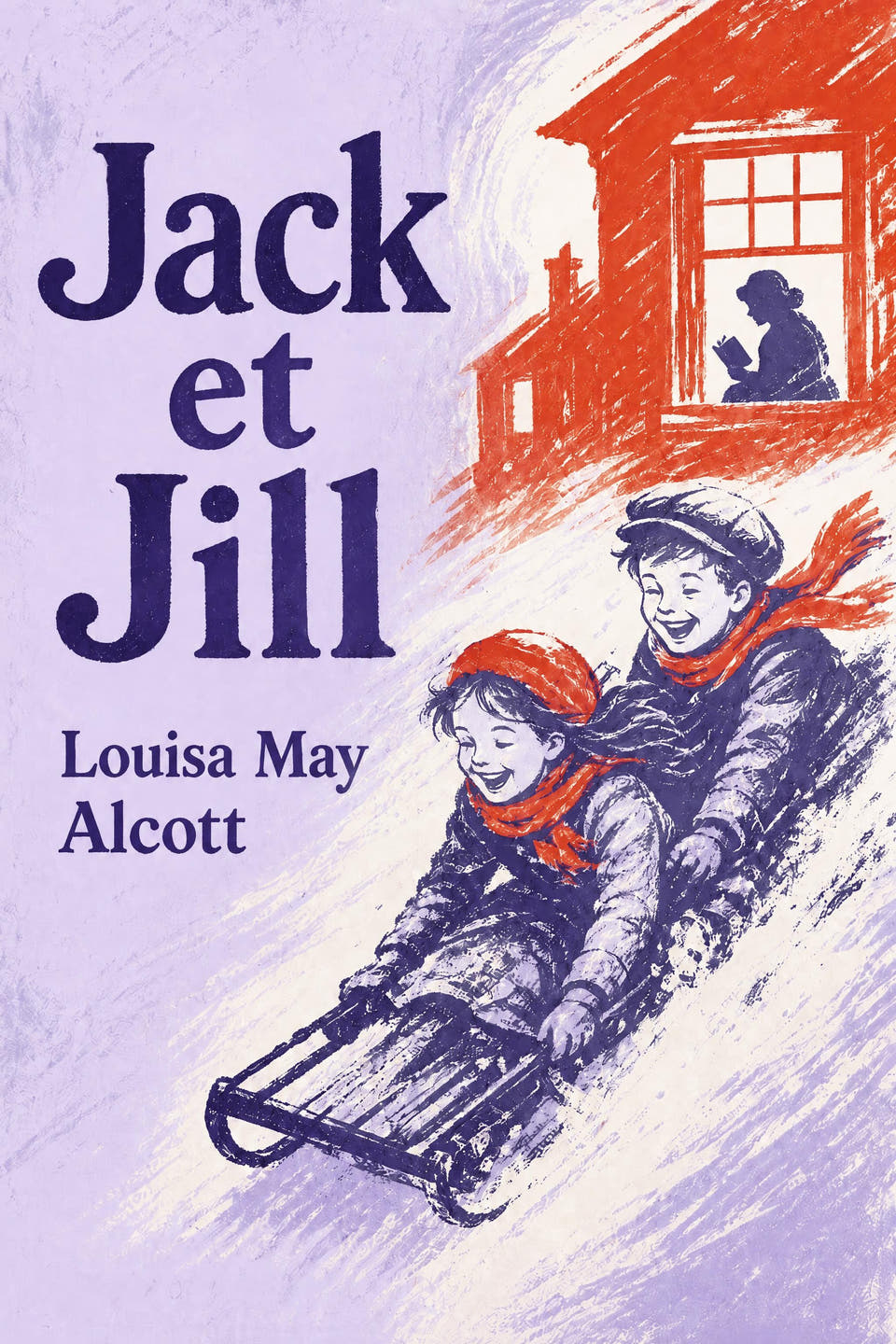 Jack and Jill by Louisa May Alcott, the cover