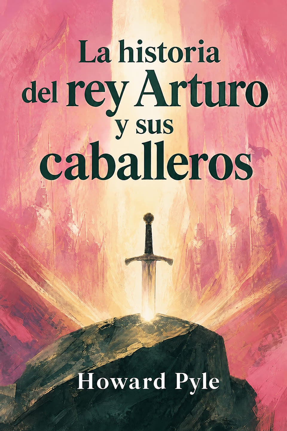 La historia del rey Arturo y sus caballeros by Howard Pyle, the cover
