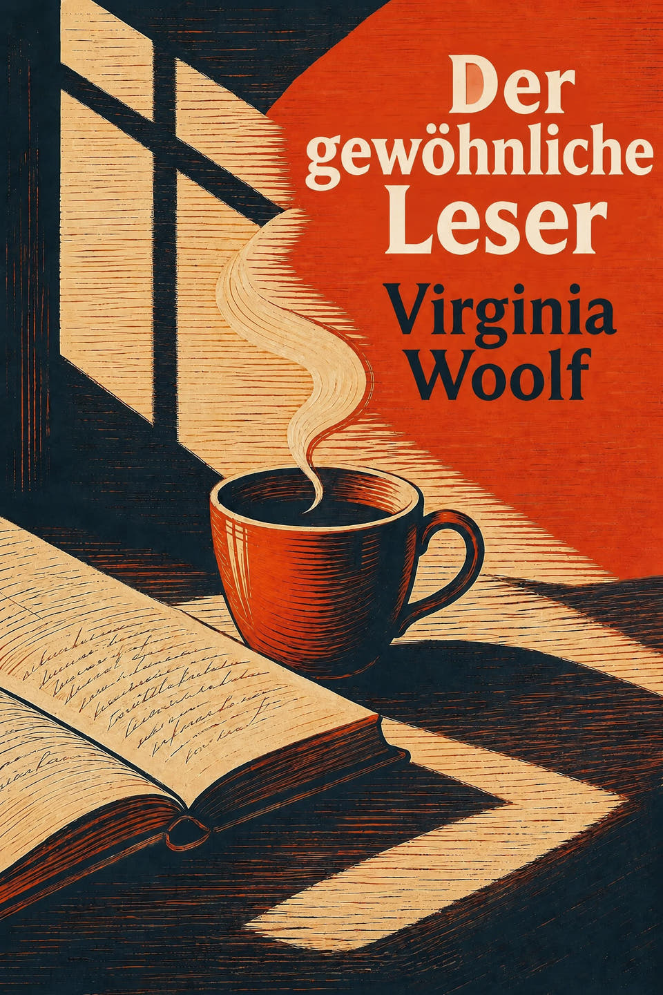Der gewöhnliche Leser by Virginia Woolf, the cover