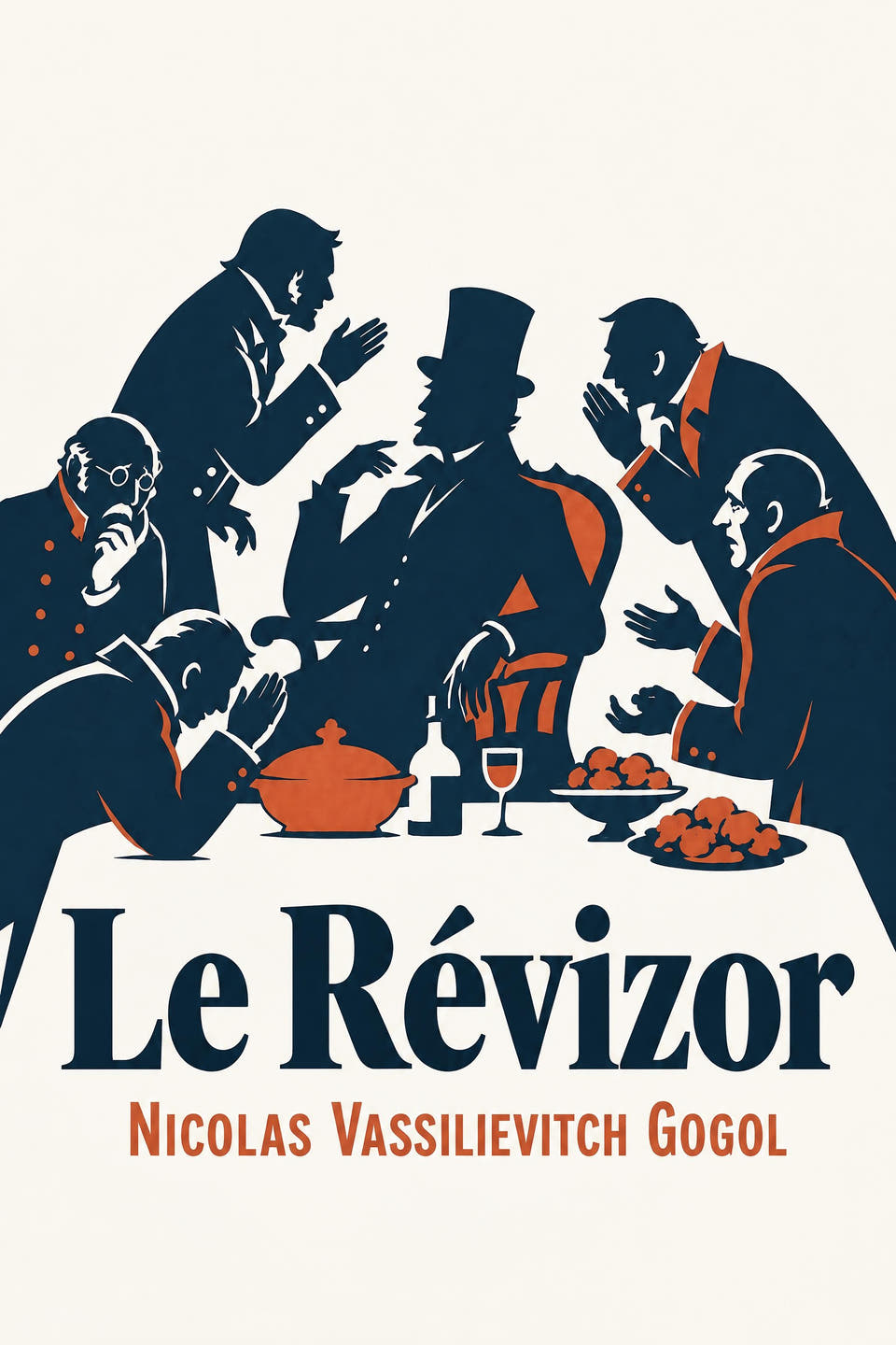 Le Révizor by Nicolas Vassilievitch Gogol, the cover