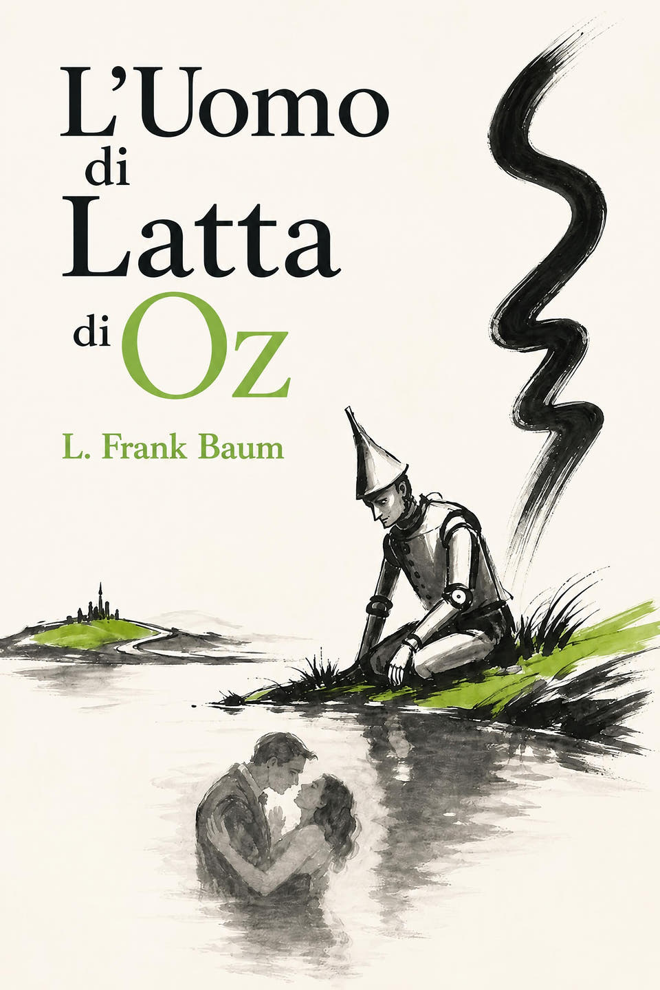L’Uomo di Latta di Oz by L. Frank Baum, the cover
