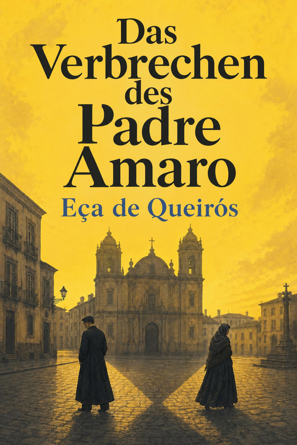 Das Verbrechen des Padre Amaro by Eça de Queirós, the cover