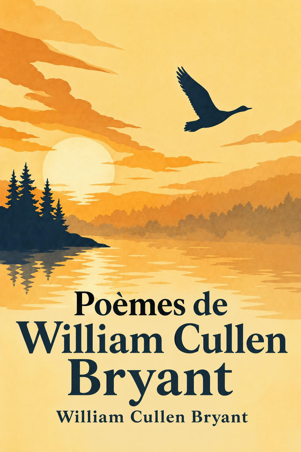 Poèmes de William Cullen Bryant by William Cullen Bryant, the cover