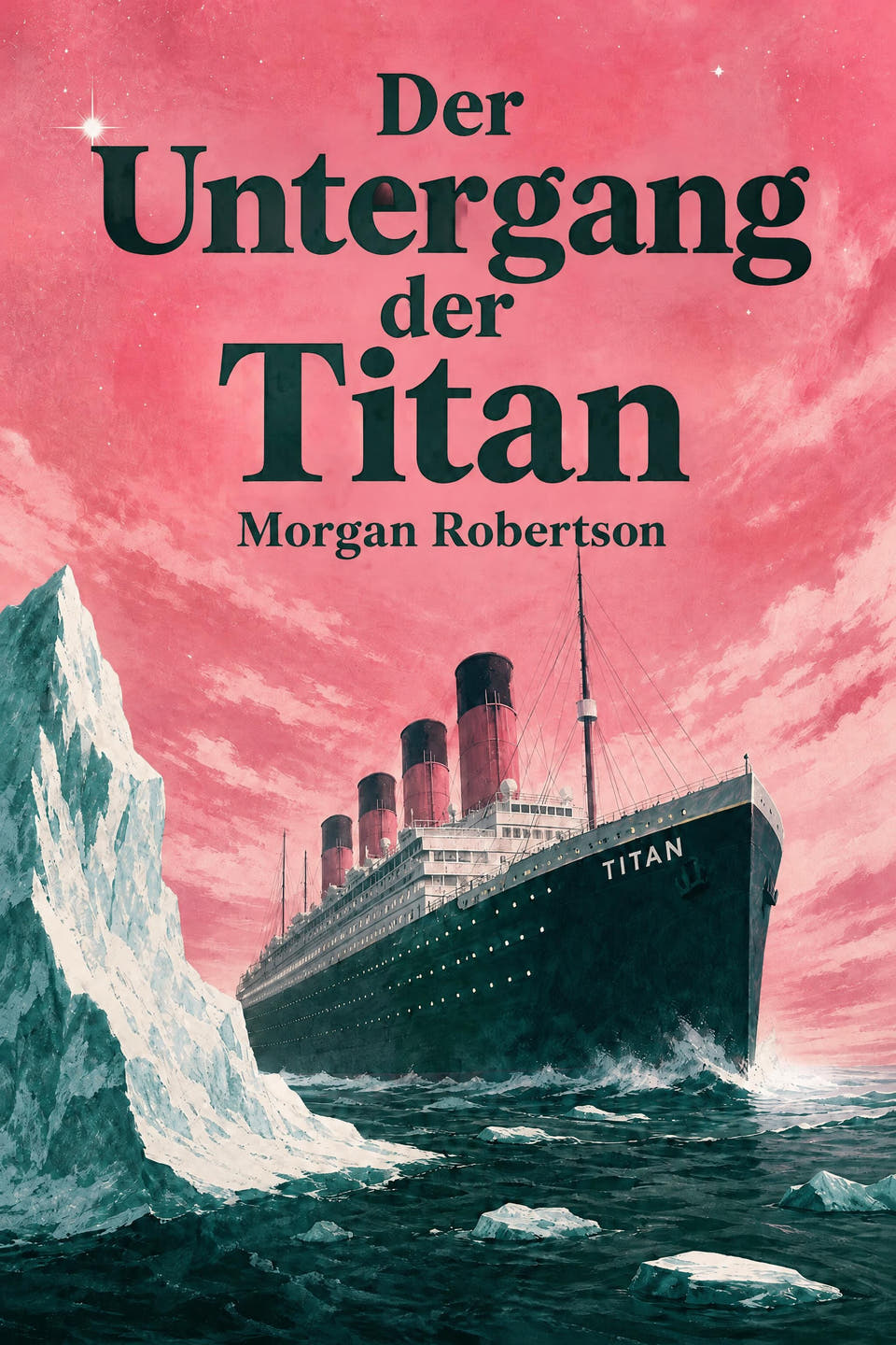 Der Untergang der Titan by Morgan Robertson, the cover
