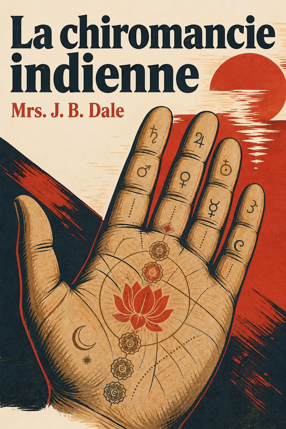 La chiromancie indienne by Mrs. J. B. Dale, the cover