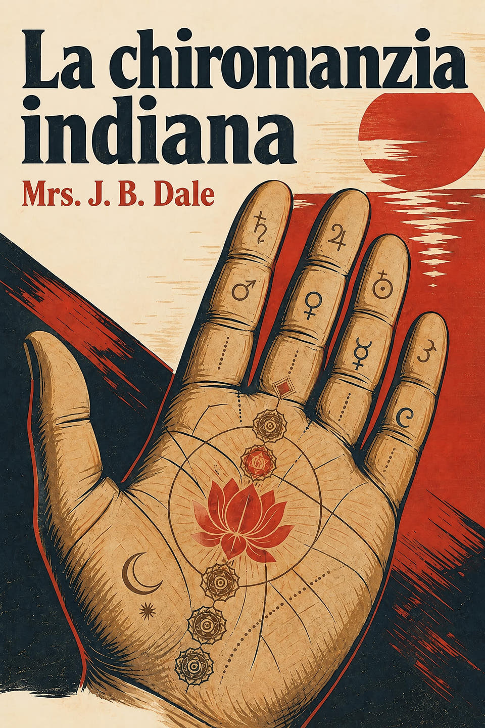 La chiromanzia indiana by Mrs. J. B. Dale, the cover