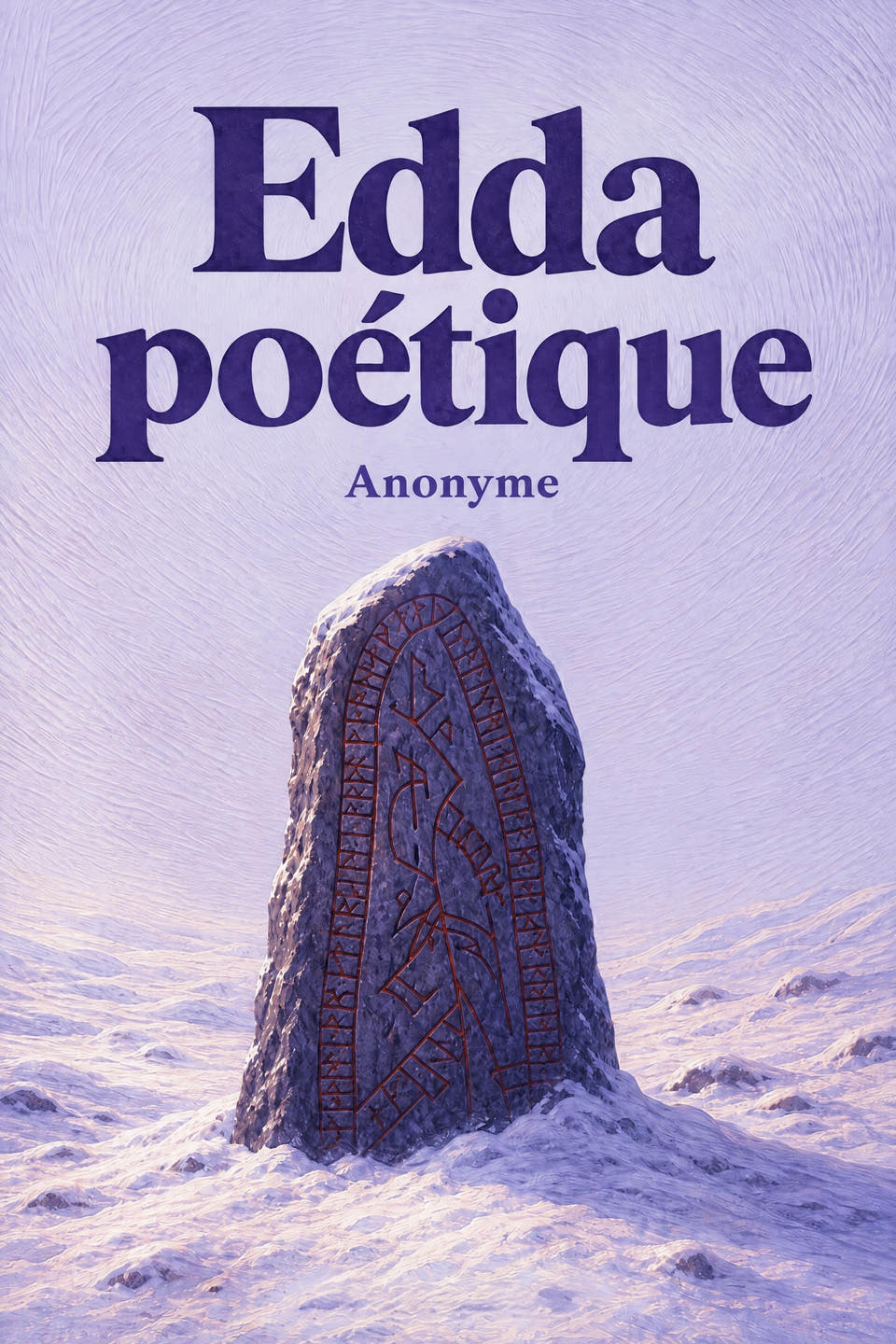 Edda poétique by Anonyme, the cover