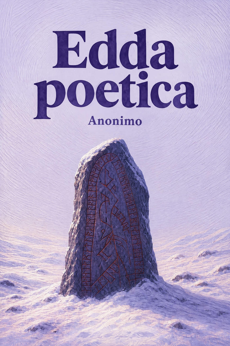 Edda poetica by Anonimo, the cover