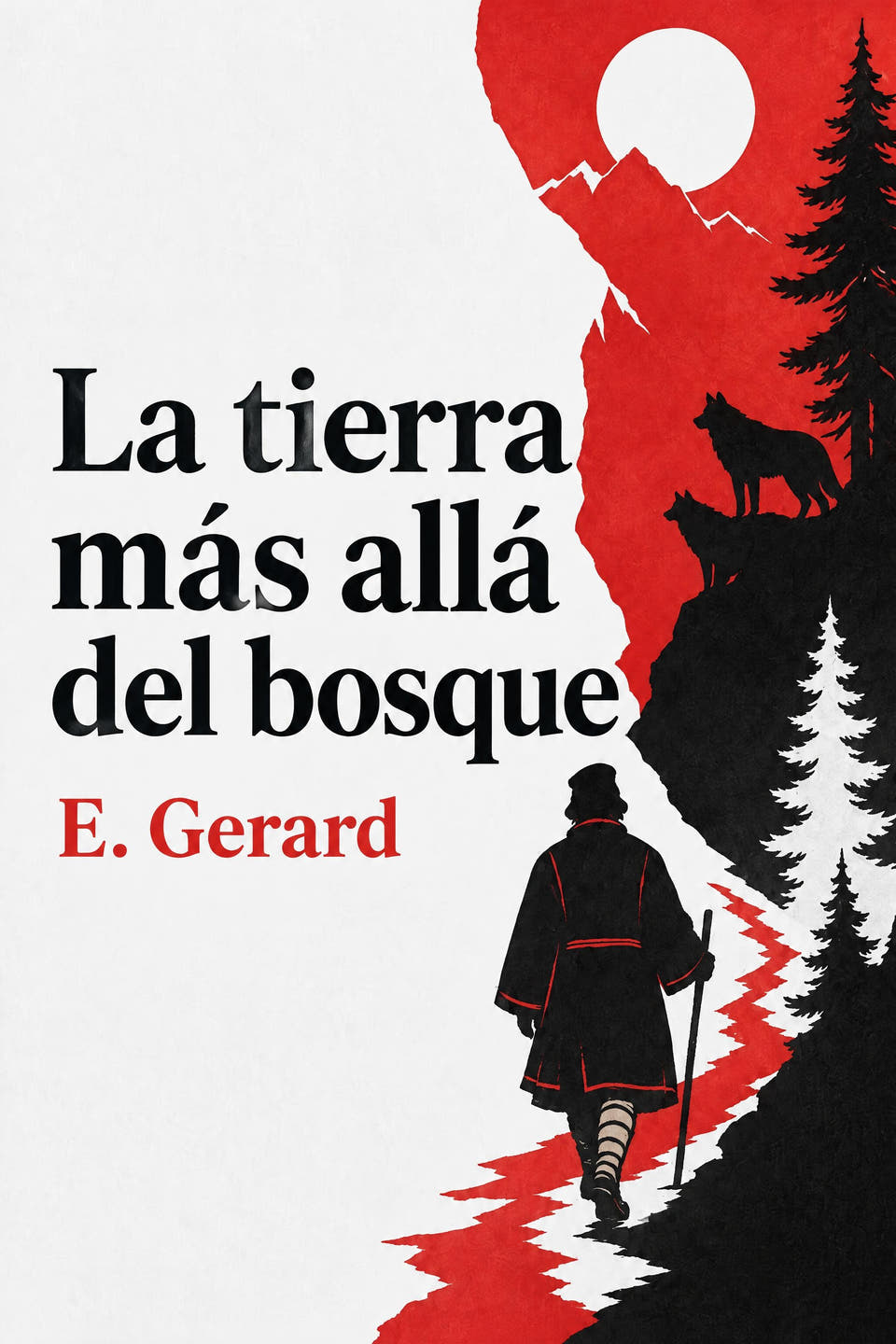 La tierra más allá del bosque by E. Gerard, the cover