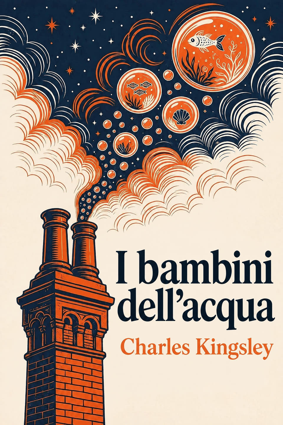 I bambini dell’acqua by Charles Kingsley, the cover
