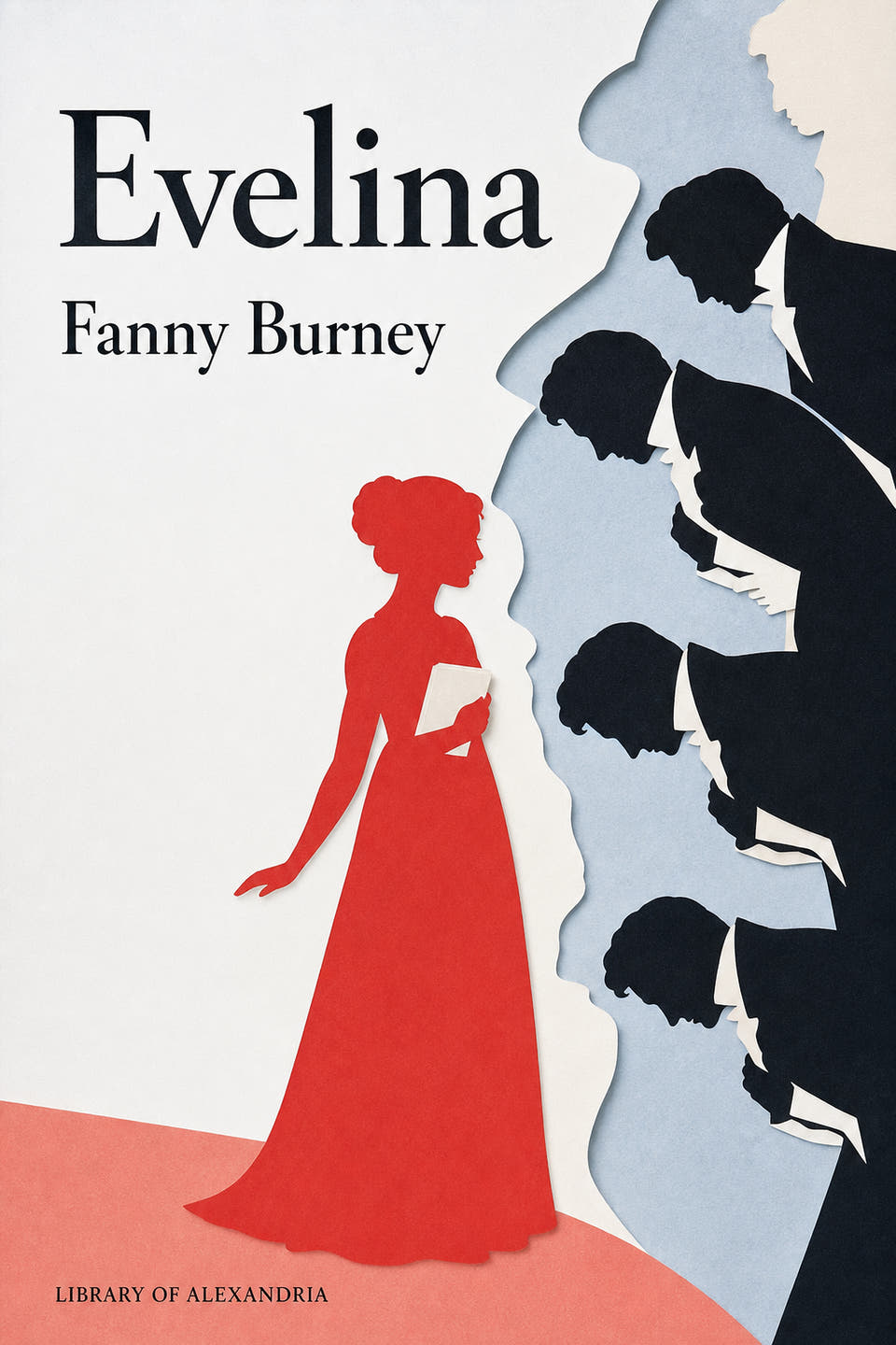 Evelina by Fanny Burney, the cover