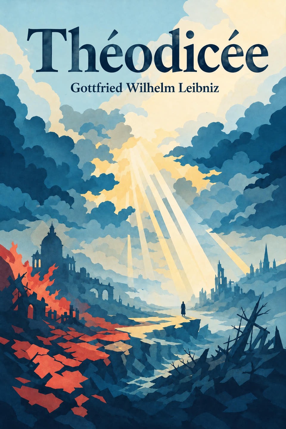 Théodicée by Gottfried Wilhelm Leibniz, the cover