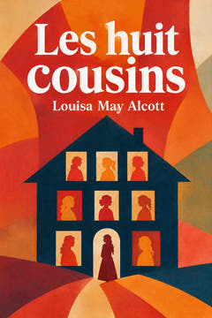 Les huit cousins, the cover of this edition
