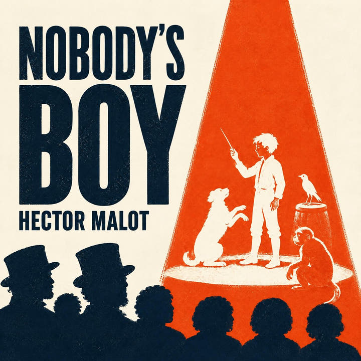 Nobody's Boy, the audiobook cover