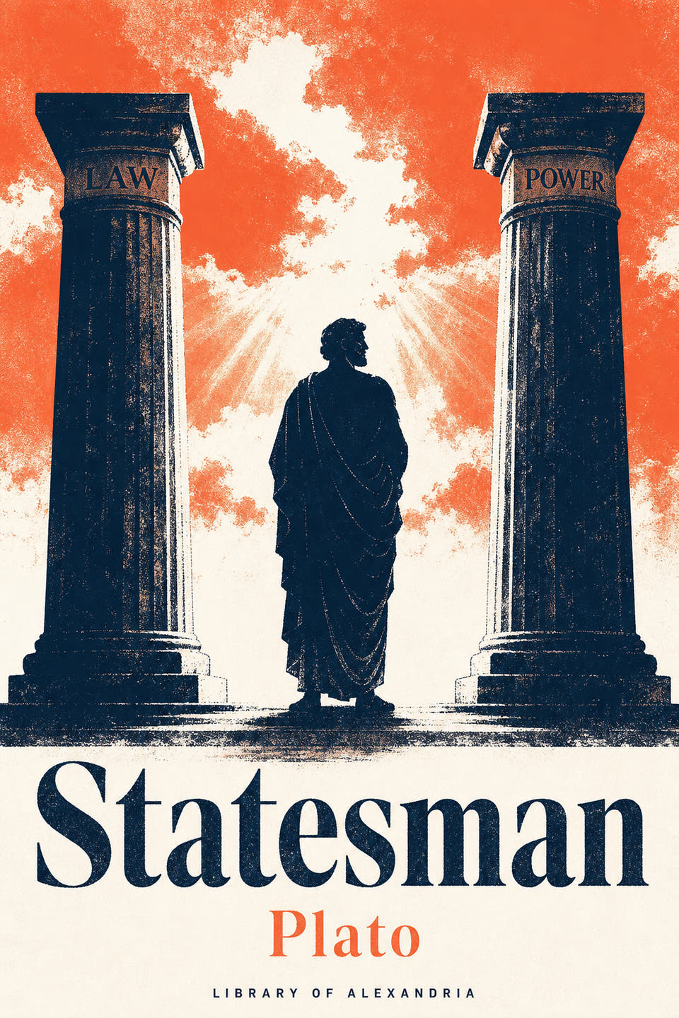 Statesman by Plato, the cover