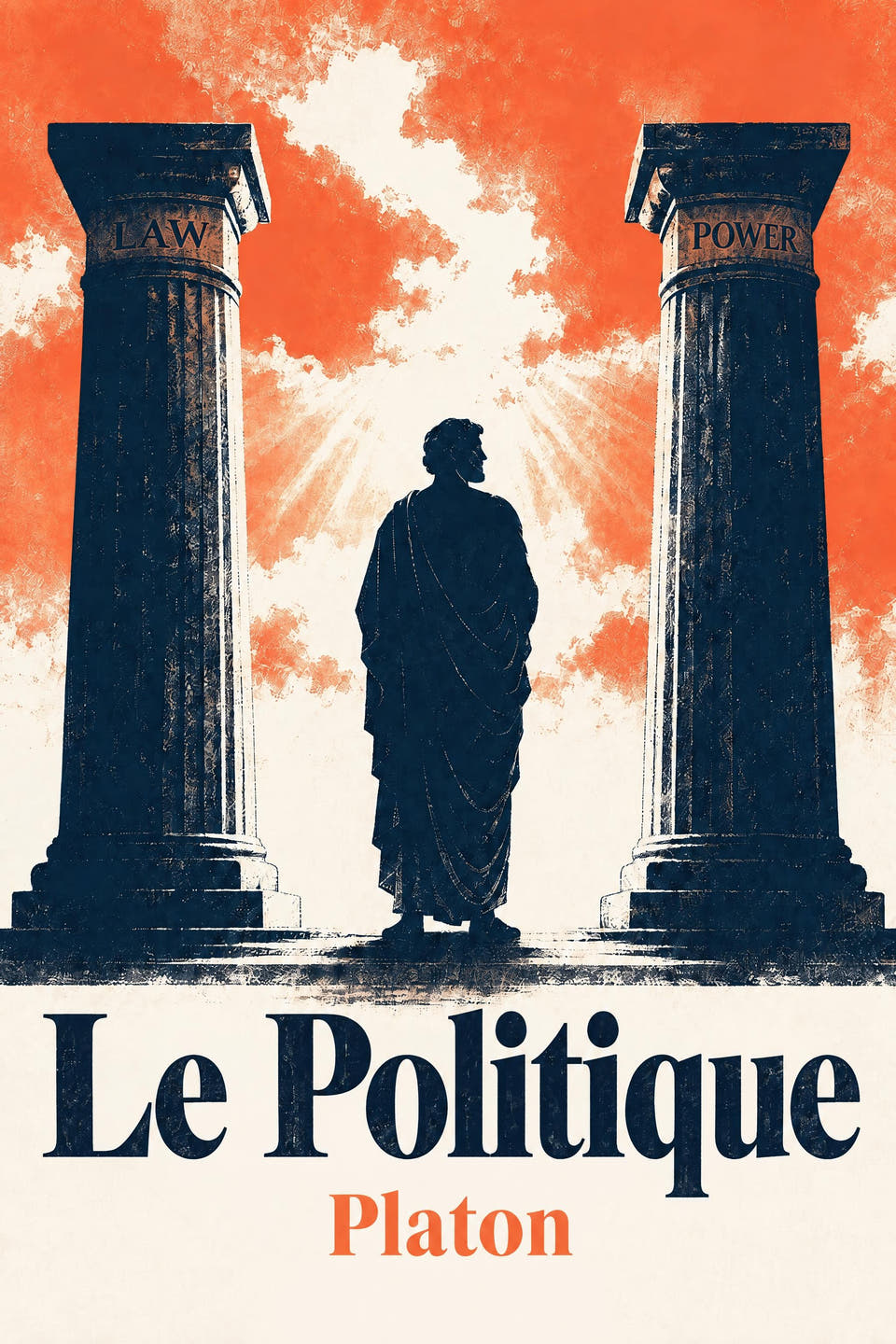 Le Politique by Platon, the cover