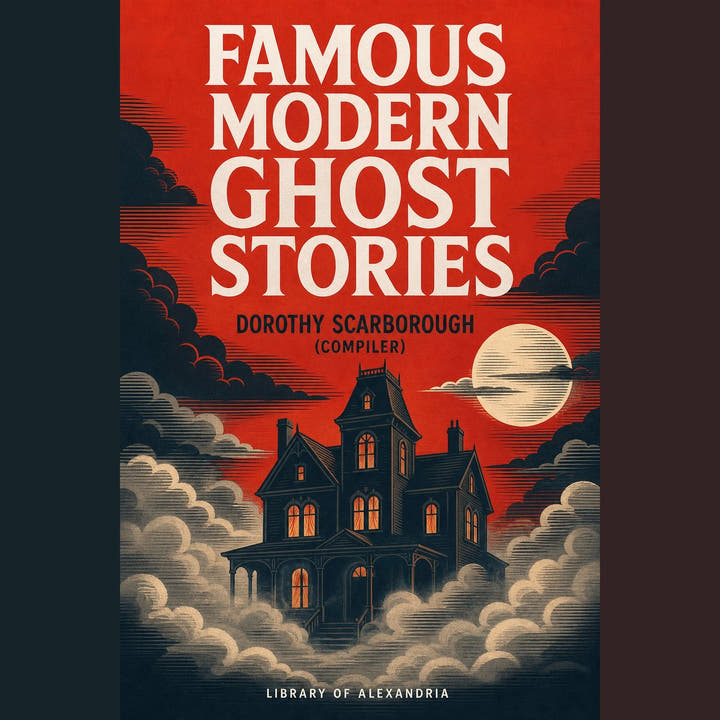 Famous Modern Ghost Stories, the audiobook cover