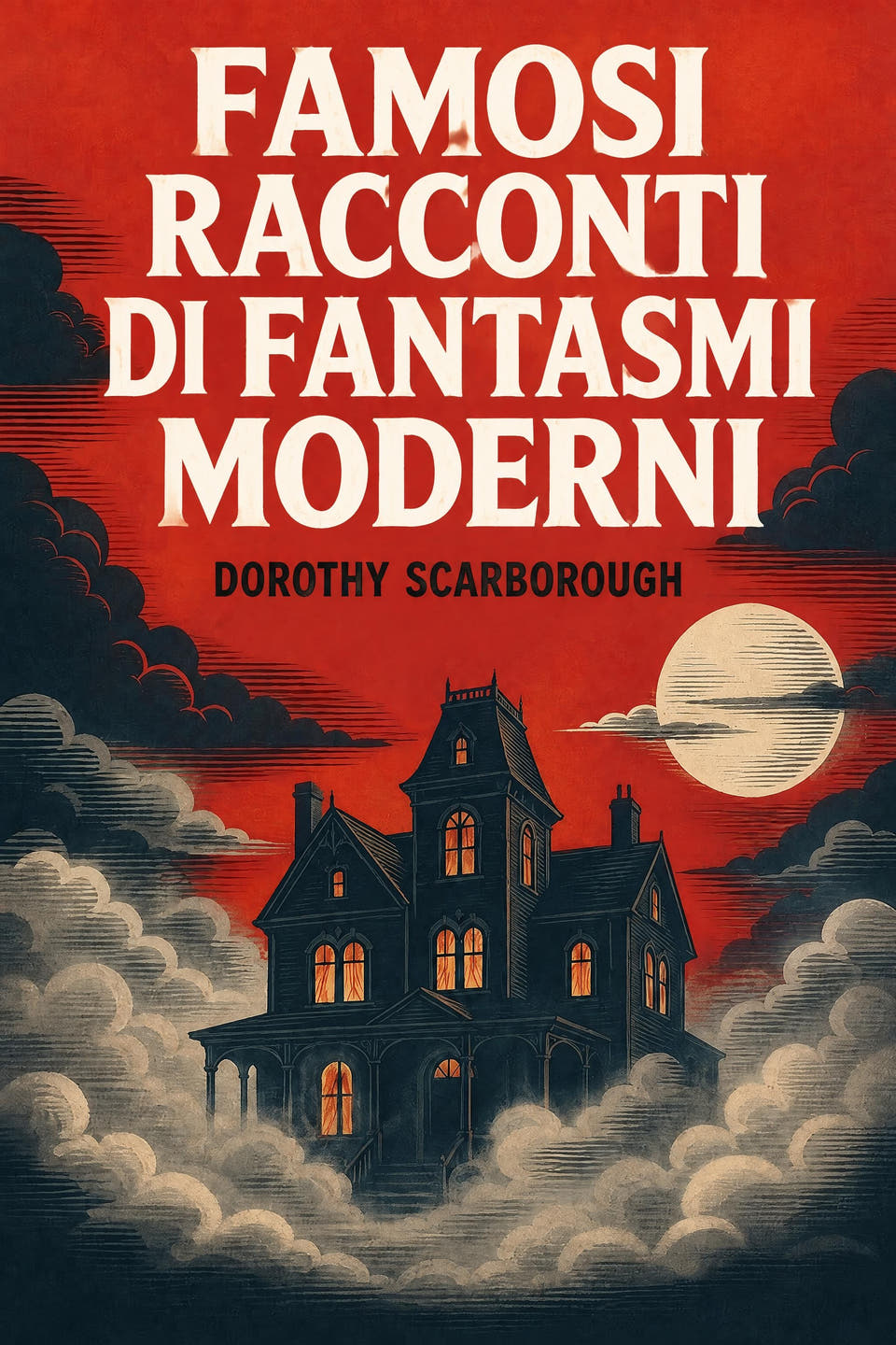 Famosi racconti di fantasmi moderni by Dorothy Scarborough, the cover