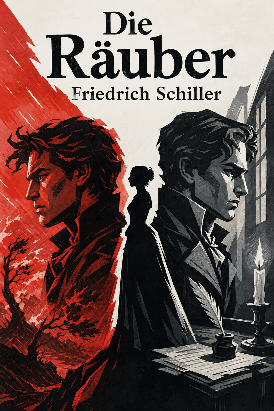 Die Räuber by Friedrich Schiller, the cover