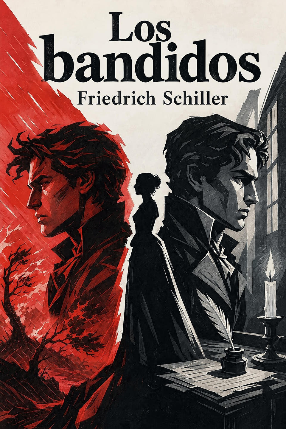 Los bandidos by Friedrich Schiller, the cover