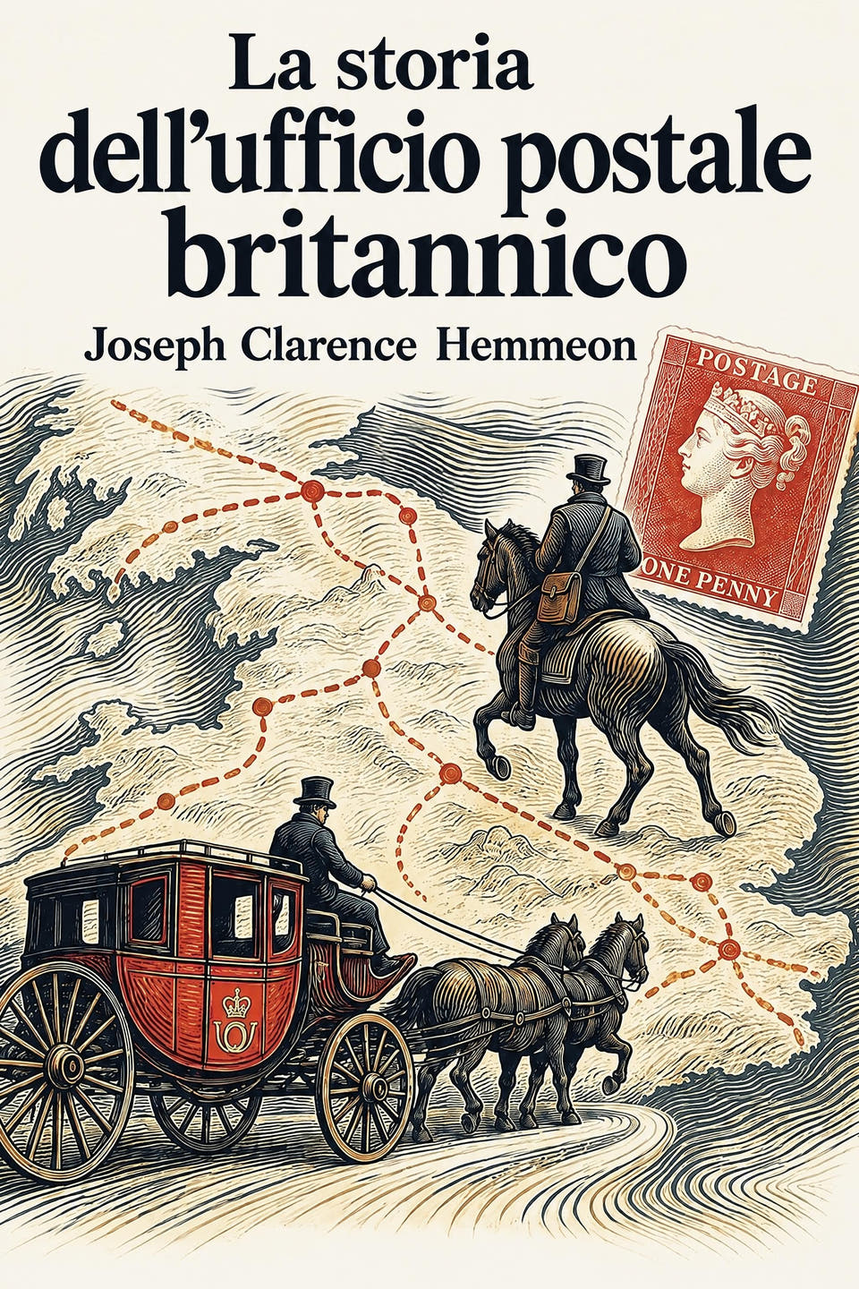 La storia dell’ufficio postale britannico by Joseph Clarence Hemmeon, the cover