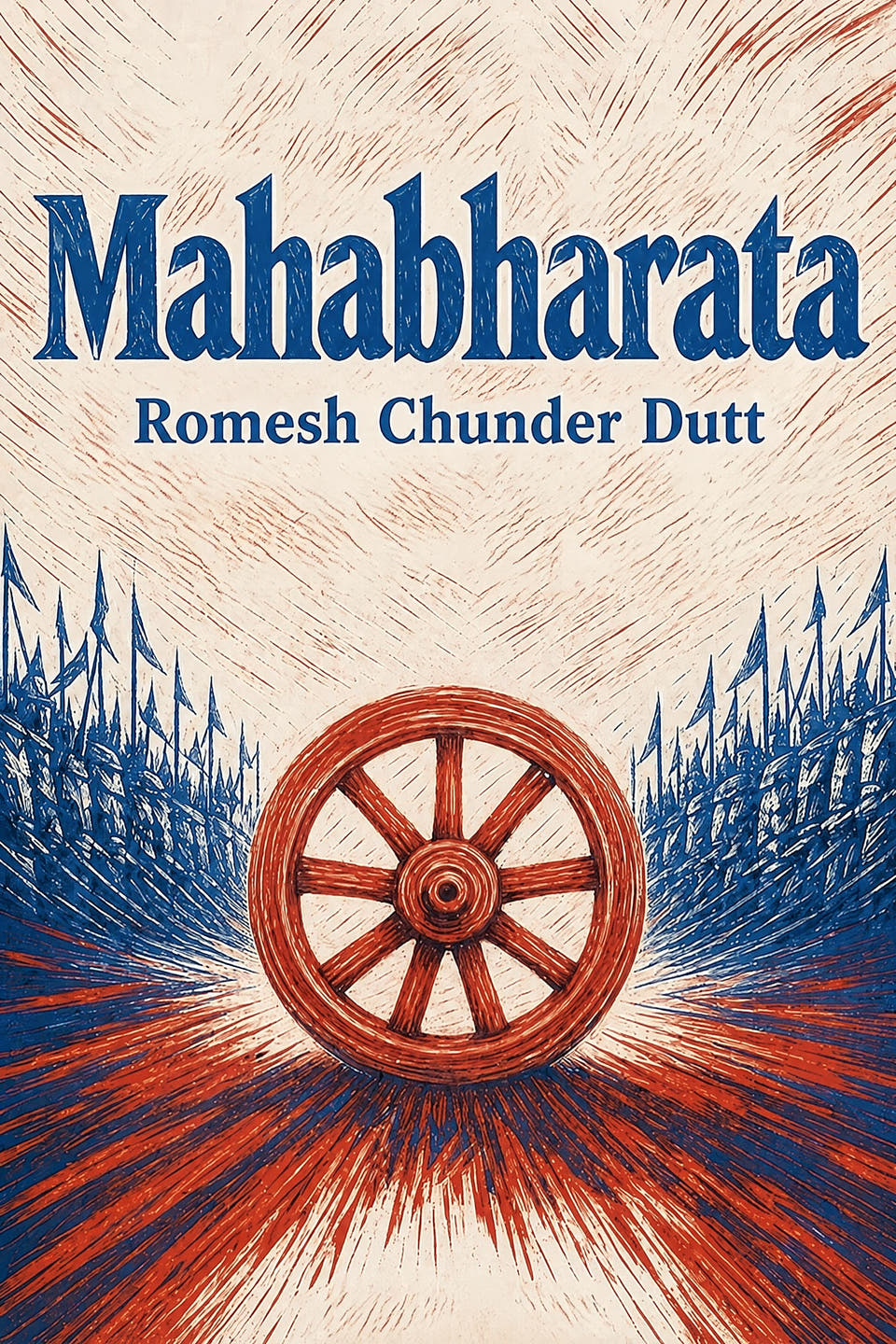 Mahabharata by Romesh Chunder Dutt, the cover