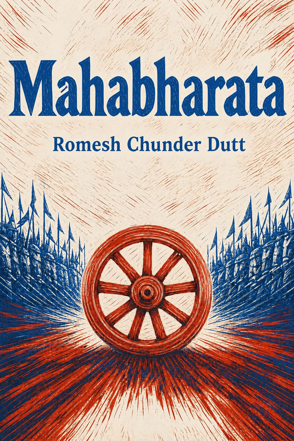 Mahabharata by Romesh Chunder Dutt, the cover