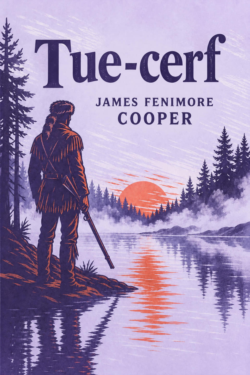 Tue-cerf by James Fenimore Cooper, the cover