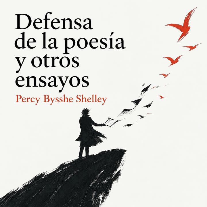 Defensa de la poesía y otros ensayos, portada del audiolibro