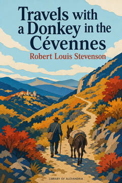 Travels with a Donkey in the Cévennes, the cover of this edition