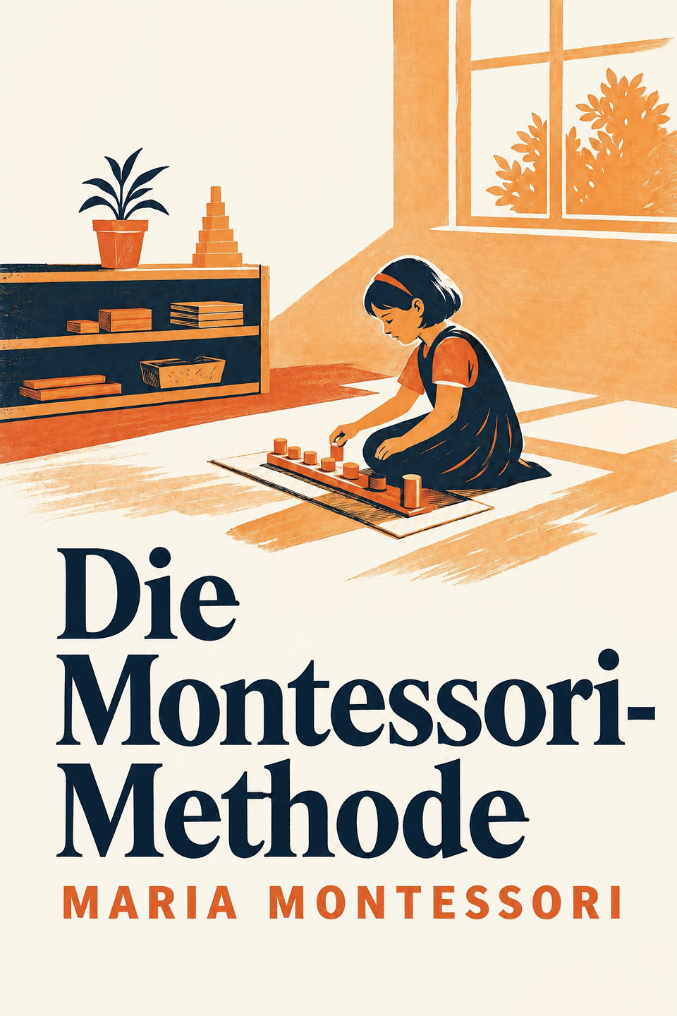 Die Montessori-Methode by Maria Montessori, the cover