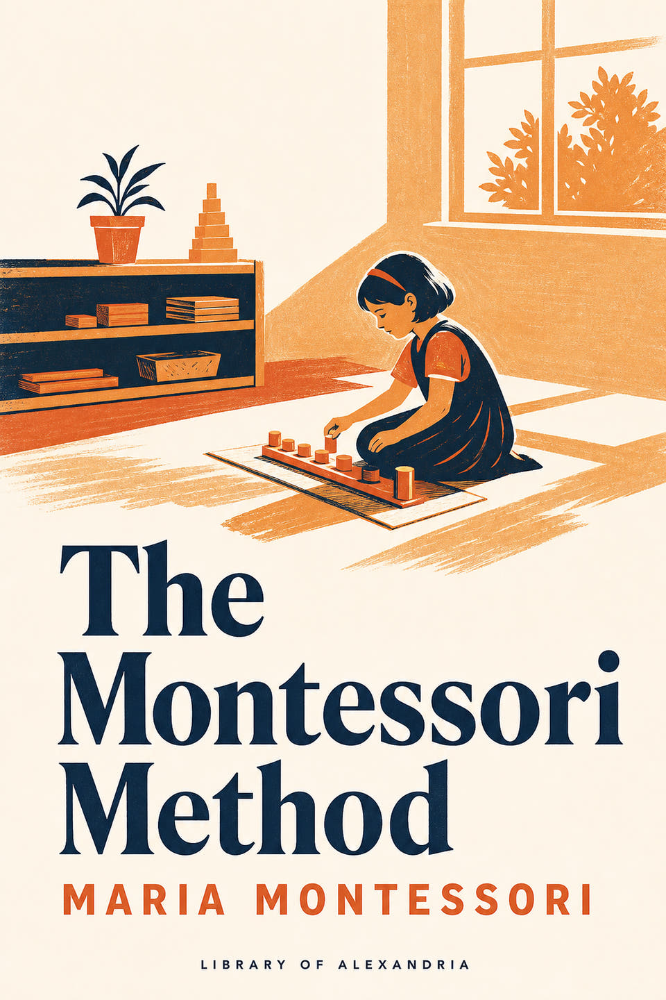 The Montessori Method by Maria Montessori, the cover
