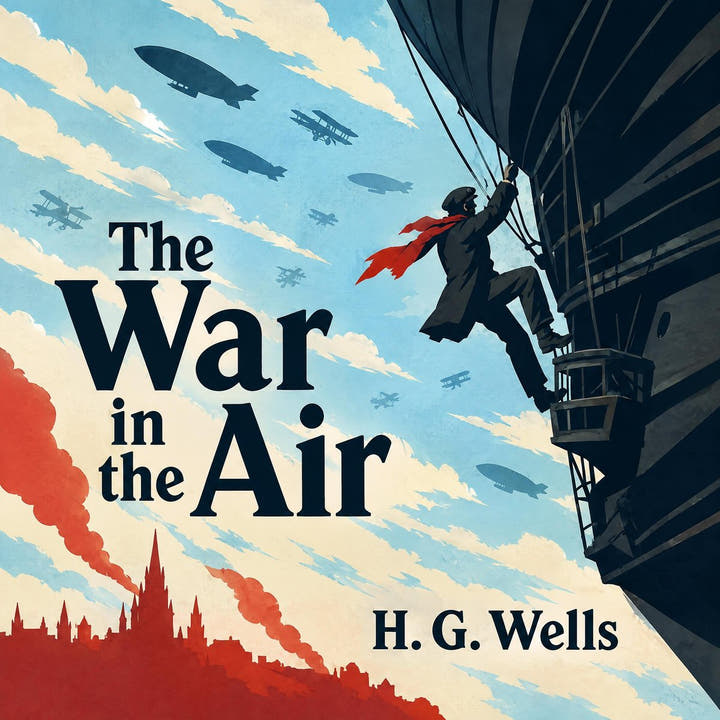 La Guerre dans les airs, the audiobook cover
