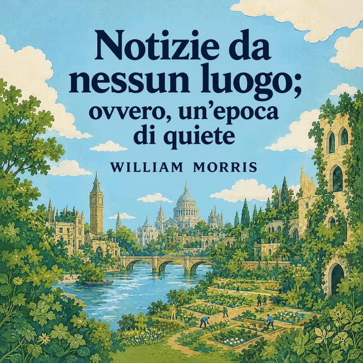 Notizie da nessun luogo; ovvero, un’epoca di quiete, the audiobook cover