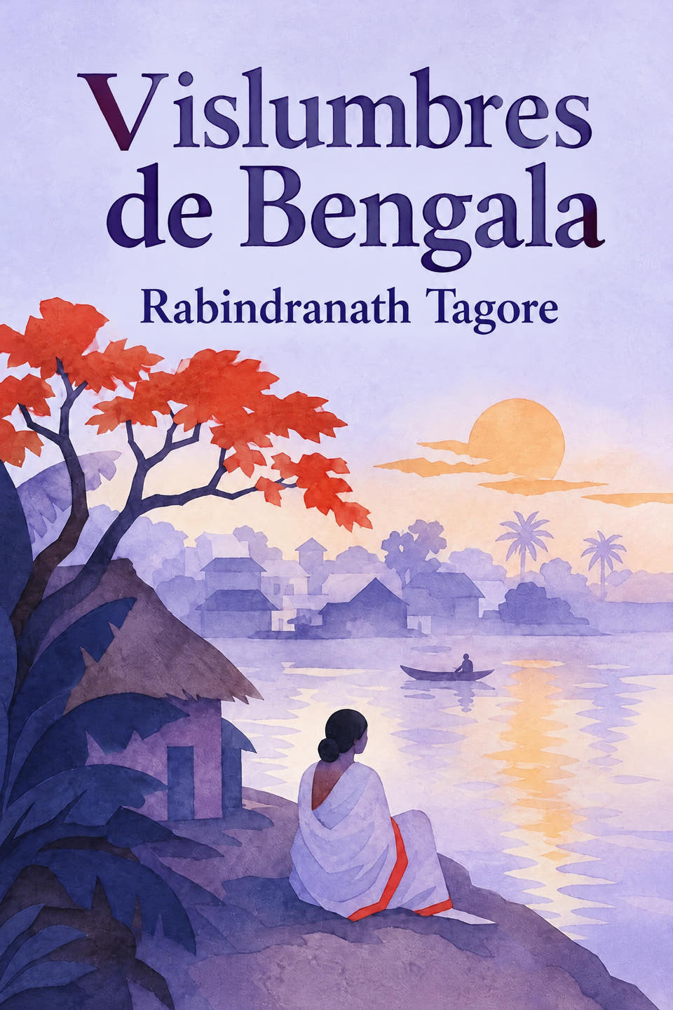 Vislumbres de Bengala by Rabindranath Tagore, the cover