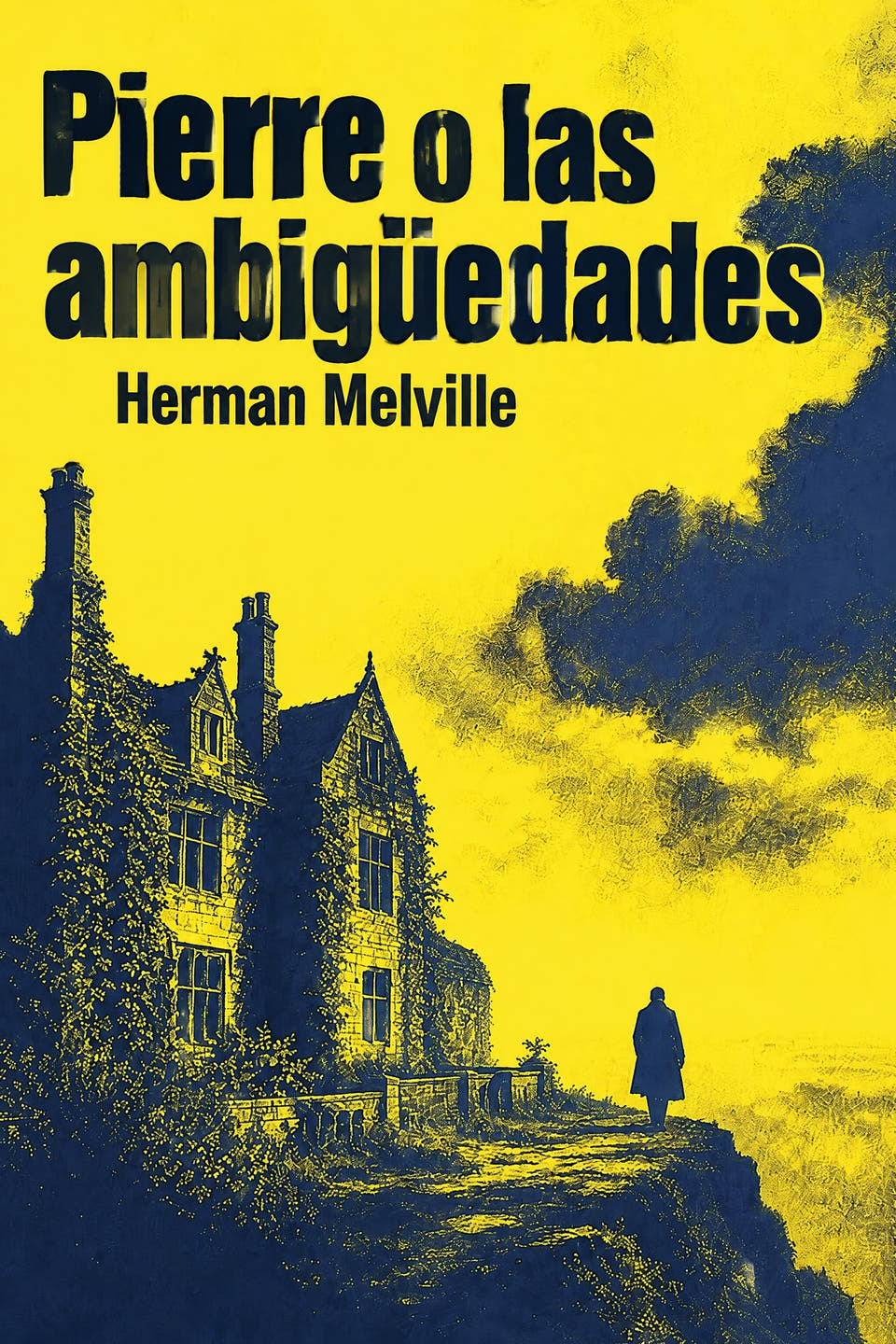 Pierre o las ambigüedades by Herman Melville, the cover