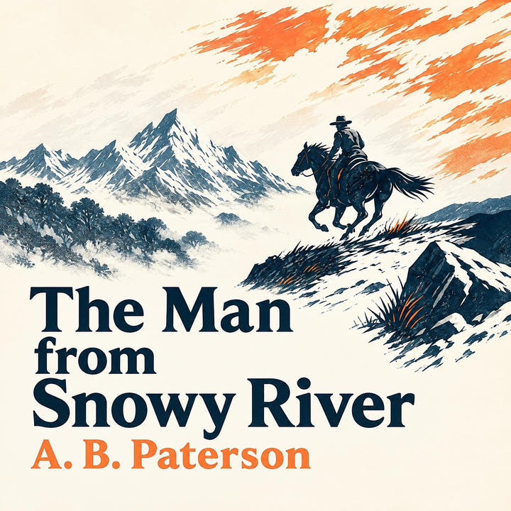 L’uomo del fiume Snowy, the audiobook cover