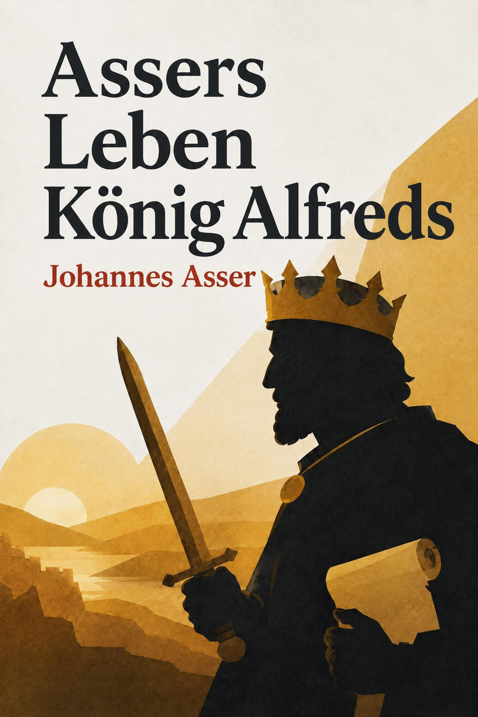 Assers Leben König Alfreds by Johannes Asser, the cover