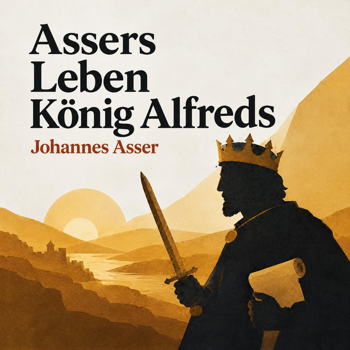 Assers Leben König Alfreds, the audiobook cover