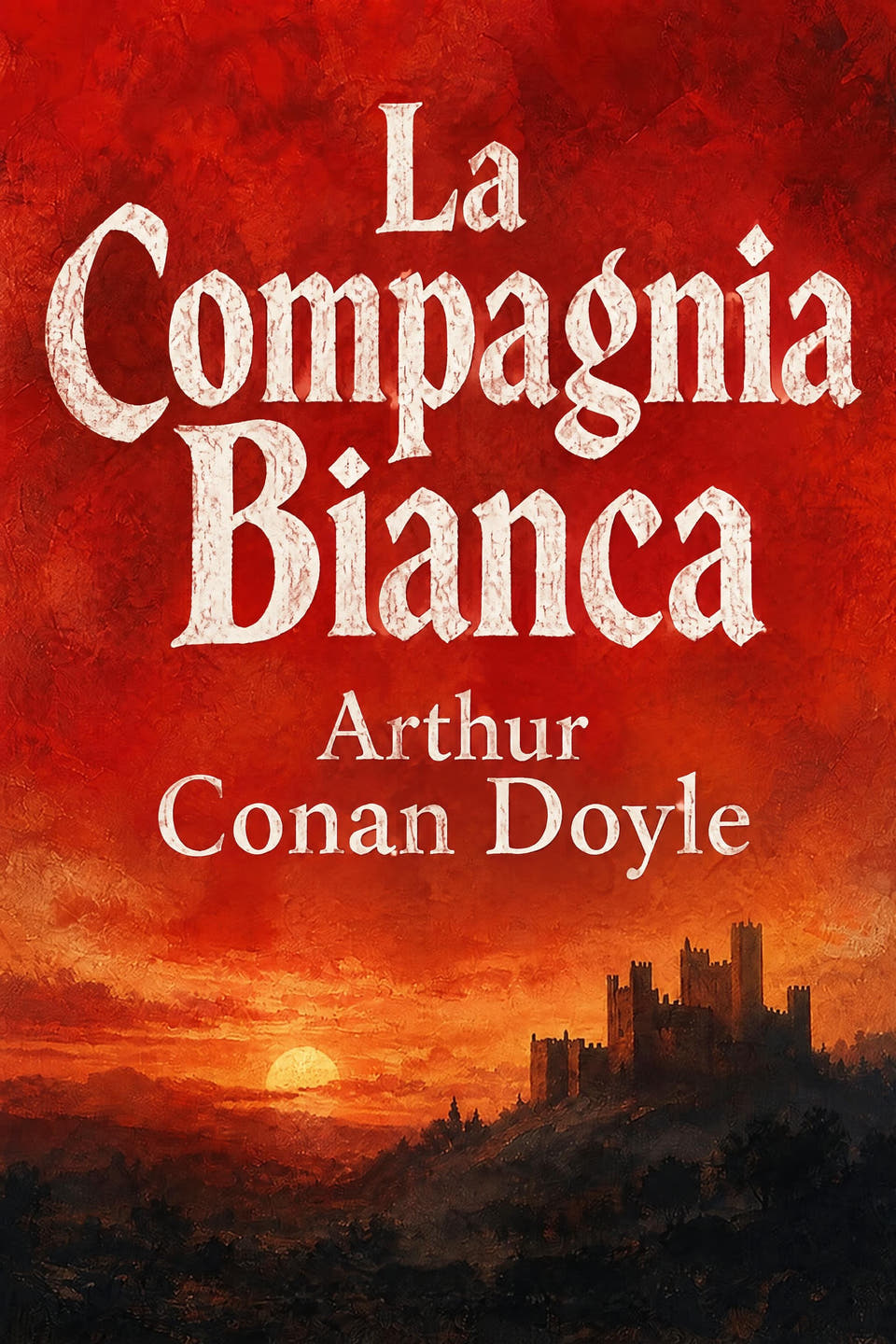 La Compagnia Bianca by Arthur Conan Doyle, the cover