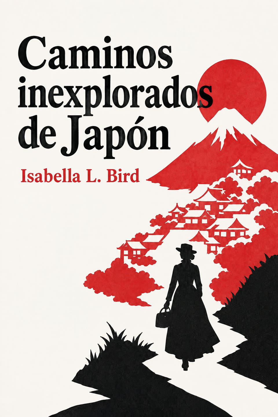 Caminos inexplorados de Japón by Isabella L. Bird, the cover