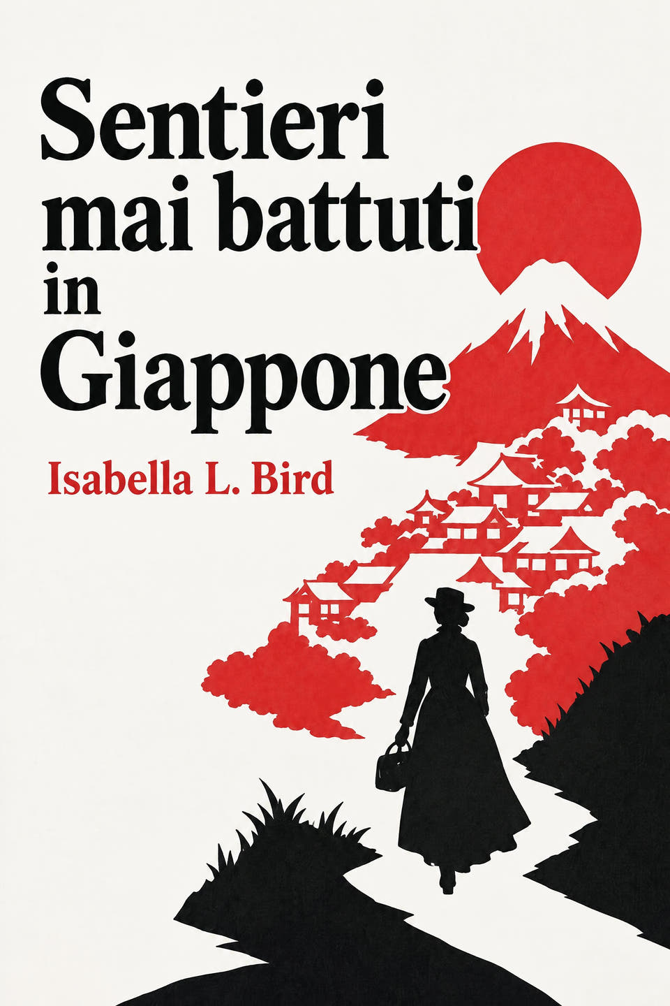 Sentieri mai battuti in Giappone by Isabella L. Bird, the cover