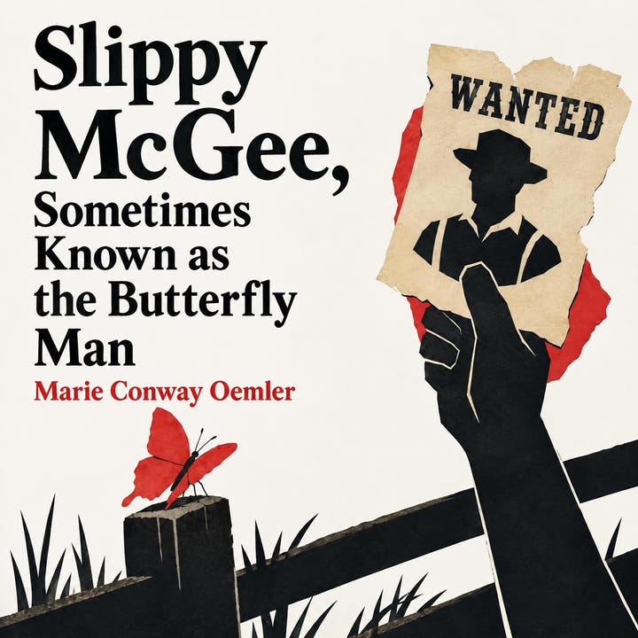 Slippy McGee, Sometimes Known as the Butterfly Man, the audiobook cover
