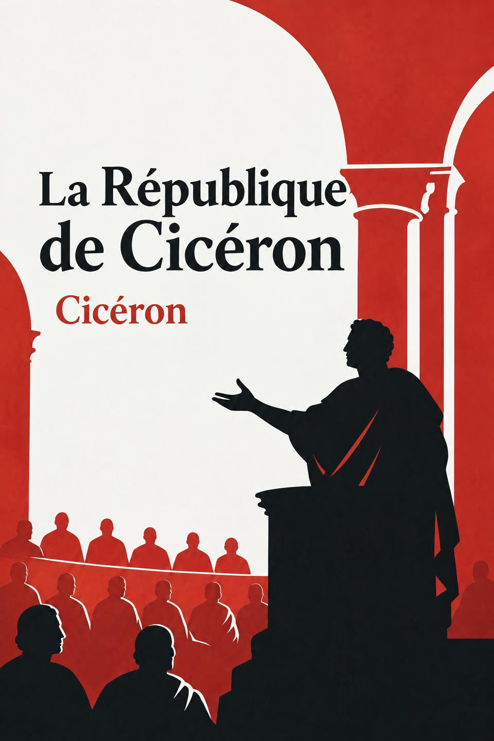 La République de Cicéron by Cicéron, the cover