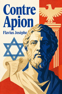 Contre Apion, the cover of this edition
