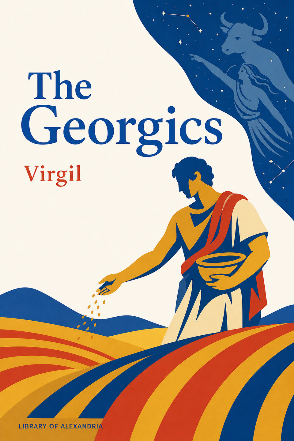 The Georgics by Virgil, the cover