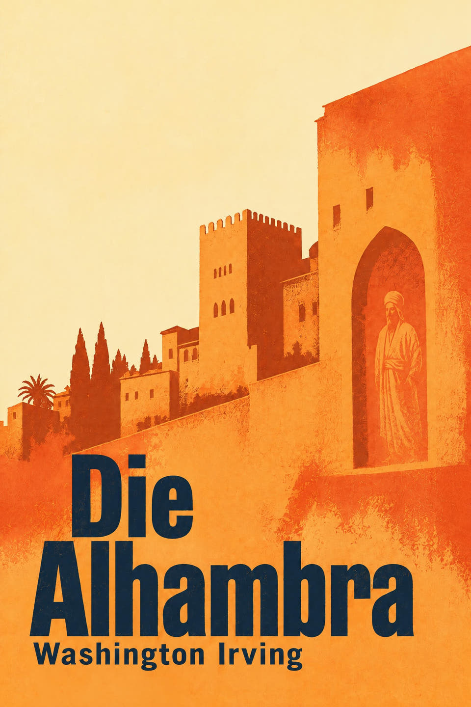 Die Alhambra by Washington Irving, the cover
