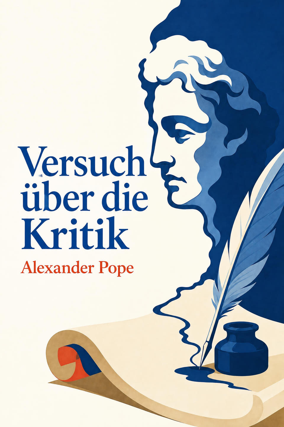 Versuch über die Kritik by Alexander Pope, the cover