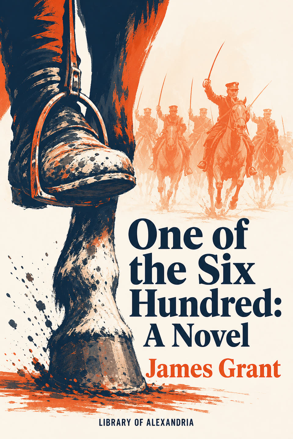 One of the Six Hundred: A Novel by James Grant, the cover